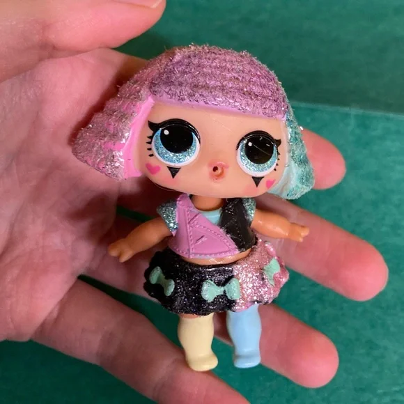 Pink Glitter Lol Surprise Pink Hair Lol Confetti Pop Pink Glitter